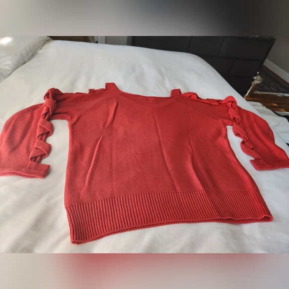 Together Brand Cotton Sweater with braided Arms - Picture 2 of 3